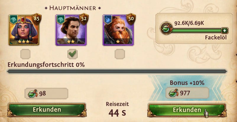 Gruft erkunden