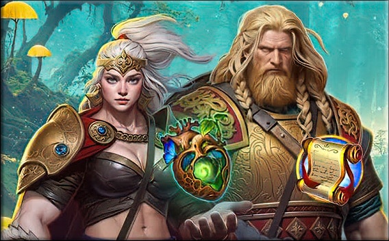 Das saisonale Königreich mit Beowulf, Skadi und Heimdall.